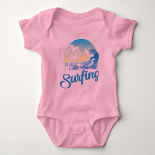 Surfen op Zee strand Romper