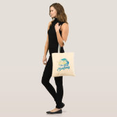 Surfen op Zee strand Tote Bag (Voorkant (model))