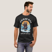 Surfen Otter 841 Gezocht voor Long Board Larceny F T-shirt (Voorkant volledig)