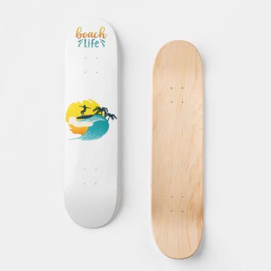 Surfen Persoonlijk Skateboard (Voorkant)