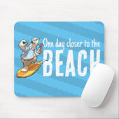 Surfen Polar Beer een dag dichter bij het strand Muismat (Met muis)