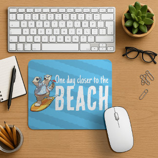 Surfen Polar Beer een dag dichter bij het strand Muismat