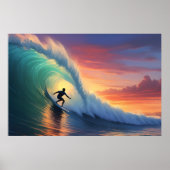 Surfen Poster (Voorkant)