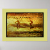 Surfen Poster (Voorkant)