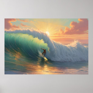 Surfen Poster
