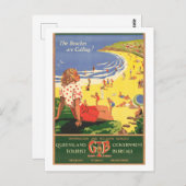 Surfen Resorts - Australië Briefkaart (Voorkant / Achterkant)