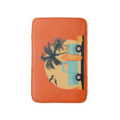 Surfen Retro Badmat (Voorkant Verticaal)