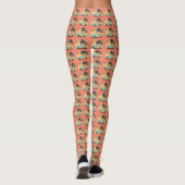 Surfen Retro Leggings (Achterkant)