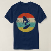 Surfen -  retrofer t-shirt (Design voorkant)