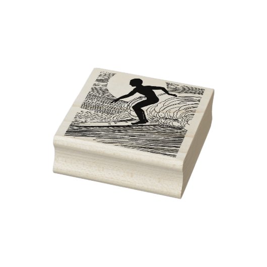 surfen rubberstempel (Stempel)