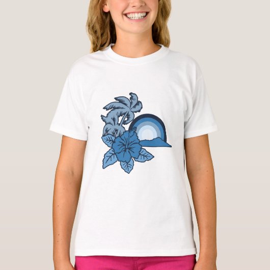 Surfen Safari Dames T-shirt (Voorkant)