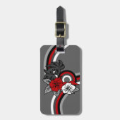 Surfen Safari Hawaïaanse Bagagelabels (Voorkant verticaal)