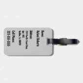 Surfen Safari Hawaïaanse Bagagelabels (Achterkant horizontaal)