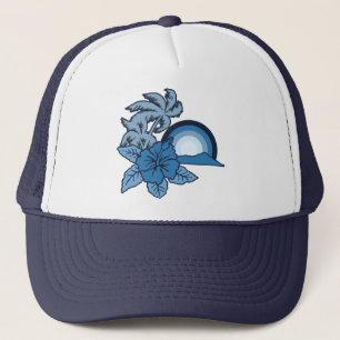 Surfen Safari Hawaiian Retro Trucker Hoed Pet
