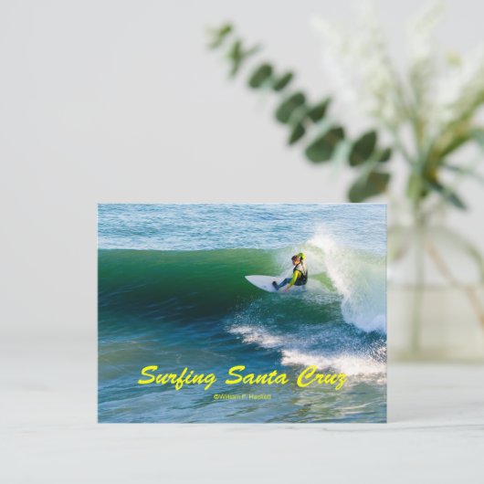Surfen Santa Cruz California Producten Briefkaart (Staand voorkant)