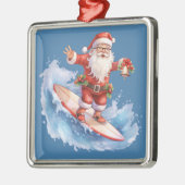 Surfen Santa Ornament (Links)