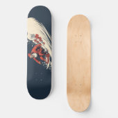 Surfen Santa Zomer Kerstmis Persoonlijk Skateboard (Voorkant)