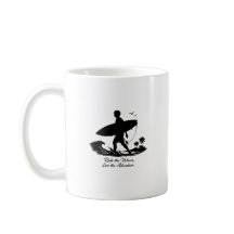 Surfen Silhouet Ride The Waves Avontuurlijk Design