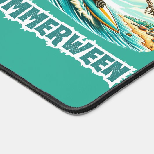 Surfen Skeleton Zomer Tussen Strand Vibes Bureaumat (Hoek)