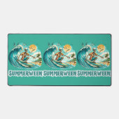 Surfen Skeleton Zomer Tussen Strand Vibes Bureaumat (Voorkant)