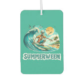 Surfen Skeleton Zomer Tussen Strand Vibes Luchtverfrisser (Voorkant)