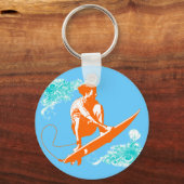 Surfen Sleutelhanger (Voorkant)