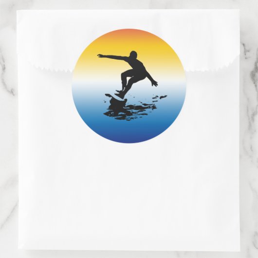 Surfen Sticker (Tas)