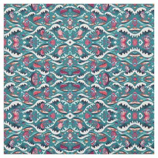 Surfen Stof (Swatch)