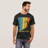 Surfen Strand Diamond Head Honolulu Hawaii T-shirt (Voorkant volledig)