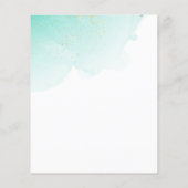 Surfen strand oceaan zomer verjaardag budget uitno (Achterkant)