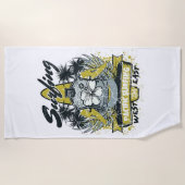 Surfen Strandlaken (Voorkant)