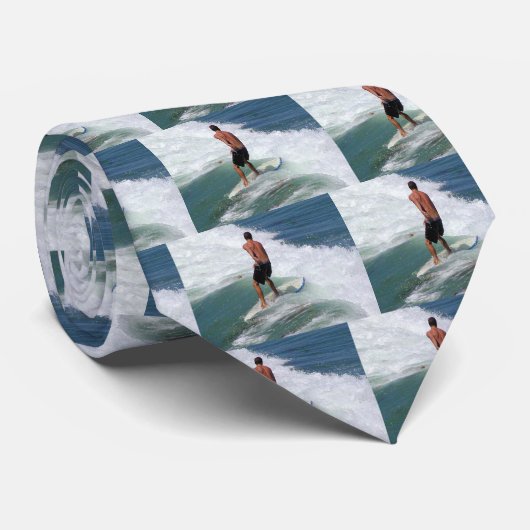 Surfen Stropdas (Opgerold)