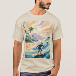 Surfen Sunset Sand T-shirt