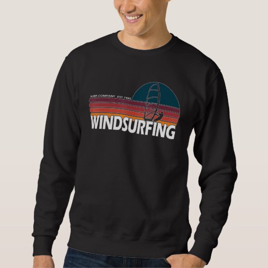 Surfen Surf Windsurfen Zonsondergang Trui (Voorkant)