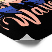 Surfen Surfer Surfplank Vind De Helderheid In De W Poster (Hoek)