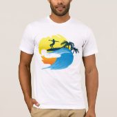 Surfen T-shirt (Voorkant)