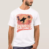 Surfen T-shirt (Voorkant)