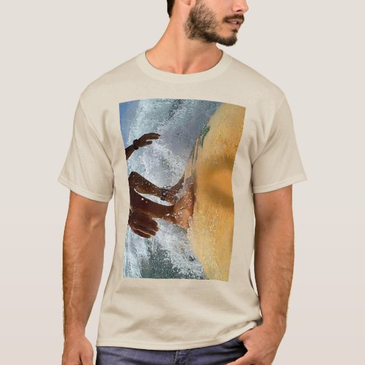 Surfen T-shirt (Voorkant)