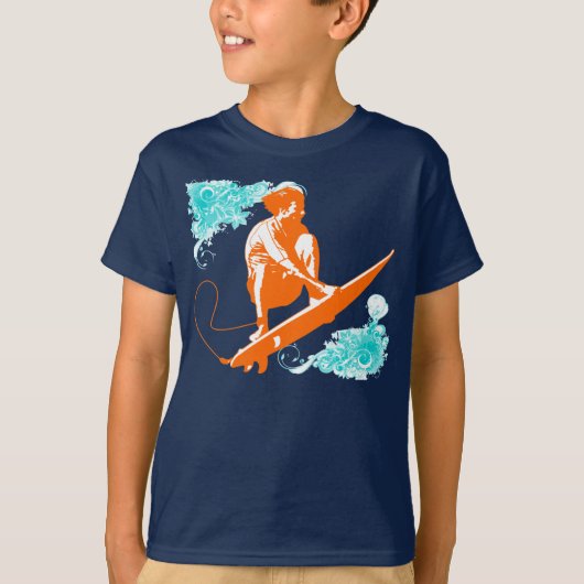 Surfen T-shirt (Voorkant)
