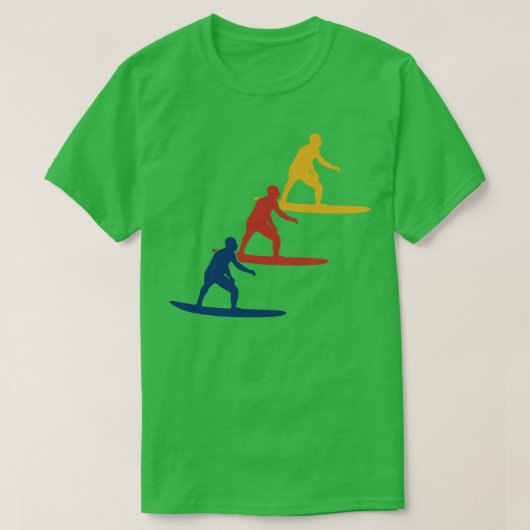 Surfen T-shirt (Design voorkant)