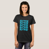 Surfen T-shirt (Voorkant volledig)
