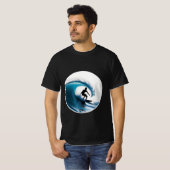 Surfen T-shirt (Voorkant volledig)