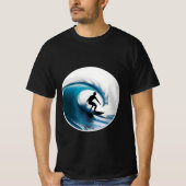 Surfen T-shirt (Voorkant)