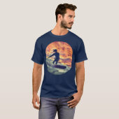 Surfen T-shirt (Voorkant volledig)