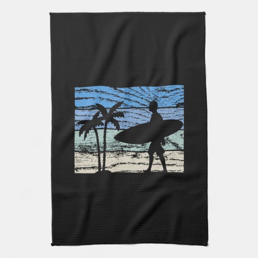 Surfen Theedoek (Verticaal)