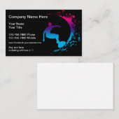 Surfen Thema Nieuw Visitekaartje (Voorkant / Achterkant)