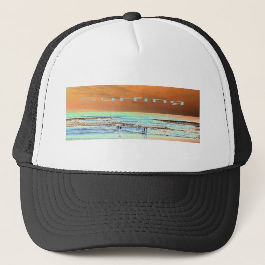 Surfen Trucker Pet (Voorkant)