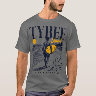 Surfen Tybee Island Georgia Retro Surfer T-shirt