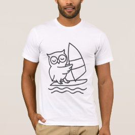 Surfen Uil Schattige Stijlvol T-shirt