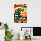 Surfen USA V10 Poster (Thuiskantoor)